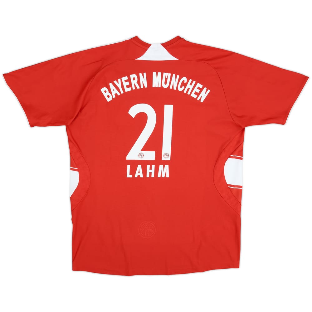 2008-09 Bayern Munich Home Shirt Lahm #21 - 7/10 - (XL.Boys)