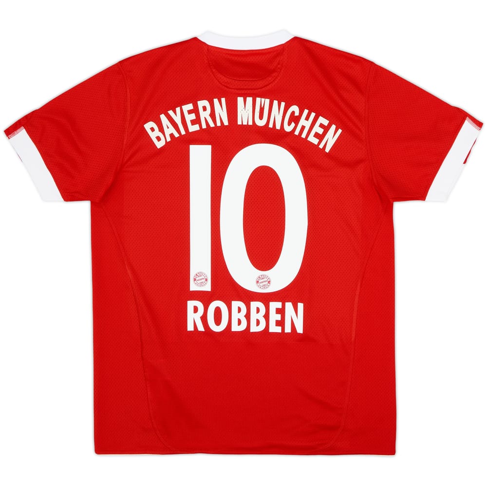 2009-10 Bayern Munich Home Shirt Robben #10 - 6/10 - (XL.Boys)
