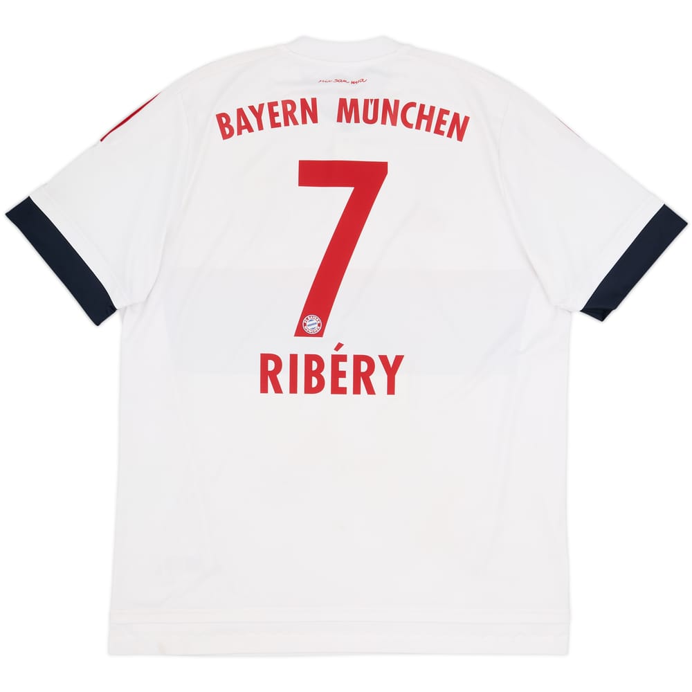 2015-16 Bayern Munich Away Shirt Ribery #7 - 7/10 - (XL)