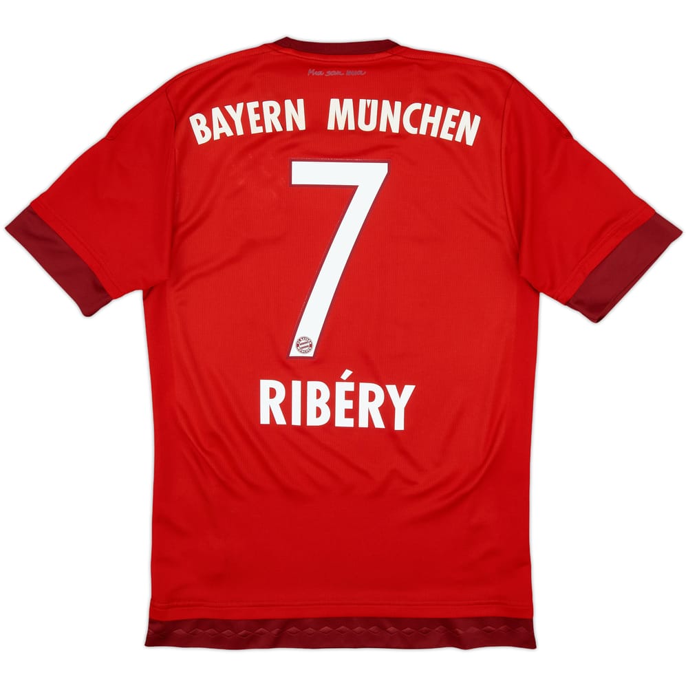 2015-16 Bayern Munich Home Shirt Ribery #7 - 7/10 - (S)