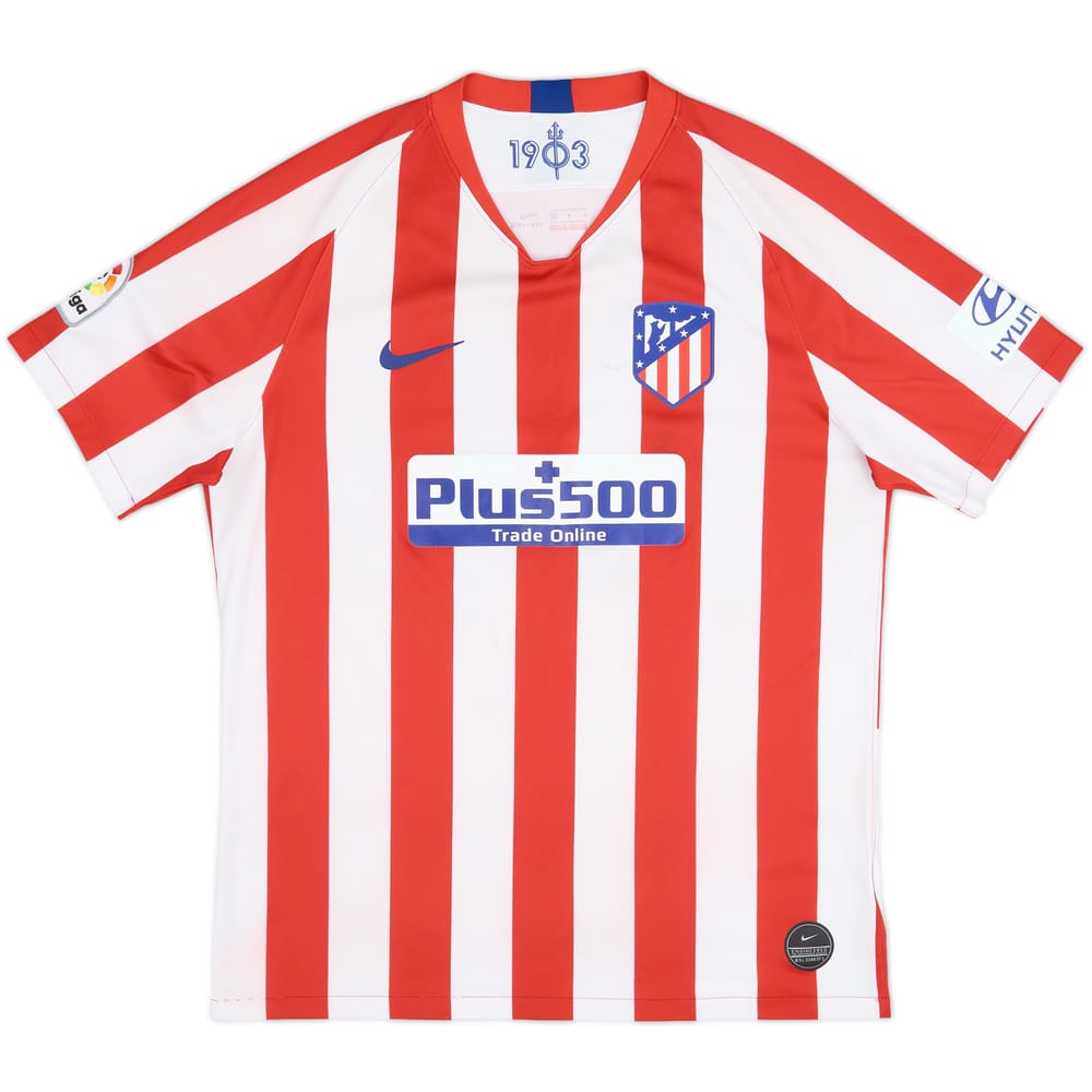2019-20 Atletico Madrid Home Shirt - 6/10 - (L)