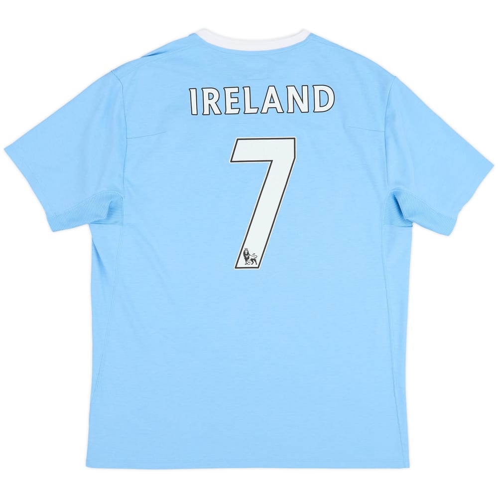 Camiseta de local del Manchester City 2009-10 Ireland #7 - 8/10 - (L)