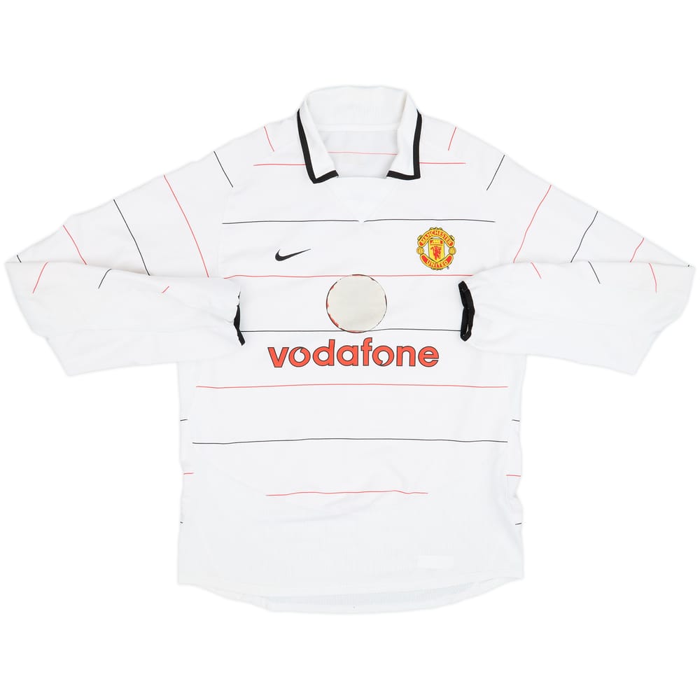 Camiseta L/S de la tercera equipación del Manchester United 2003-05 - 4/10 - (M)