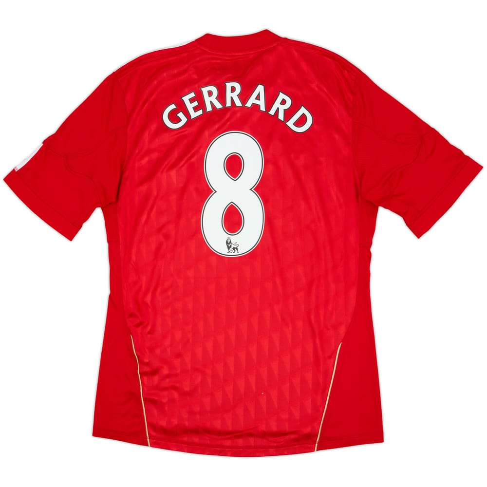2010-12 Liverpool Local Camiseta Gerrard #8 - 7/10 - (M)