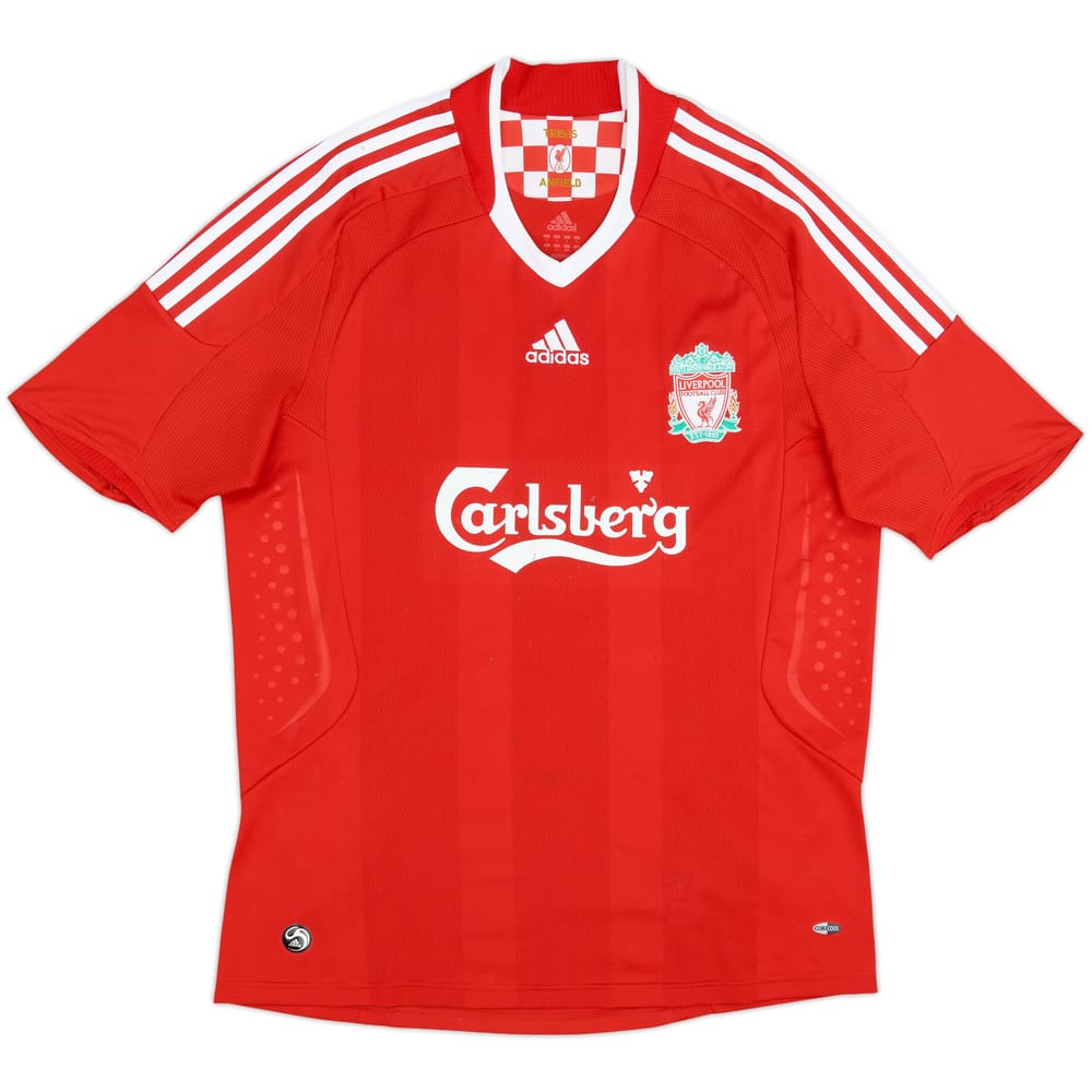 Camiseta de local de Liverpool 2008-10 #65 - 7/10 - (L)