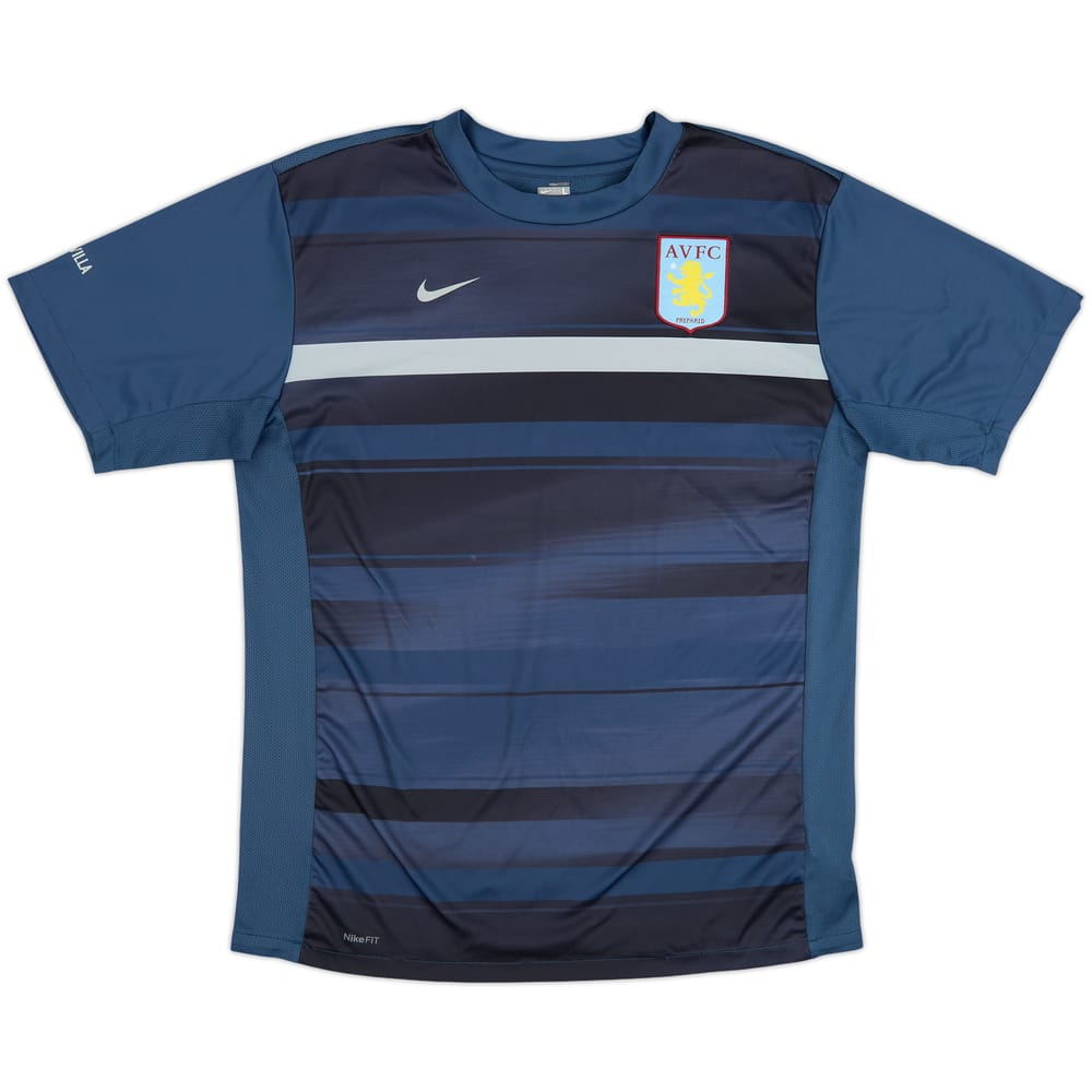 2009-10 Aston Villa Nike Training Shirt - 8/10 - (L)