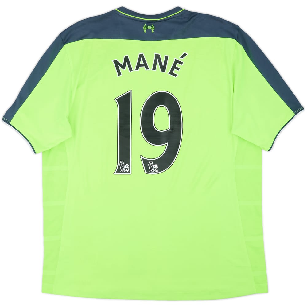 2016-17 Liverpool Third Shirt Mane #19 - 8/10 - (XL)