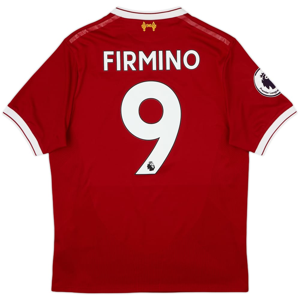 Camiseta de local 125 Years del Liverpool 2017-18 Firmino #9 - 8/10 - (S)