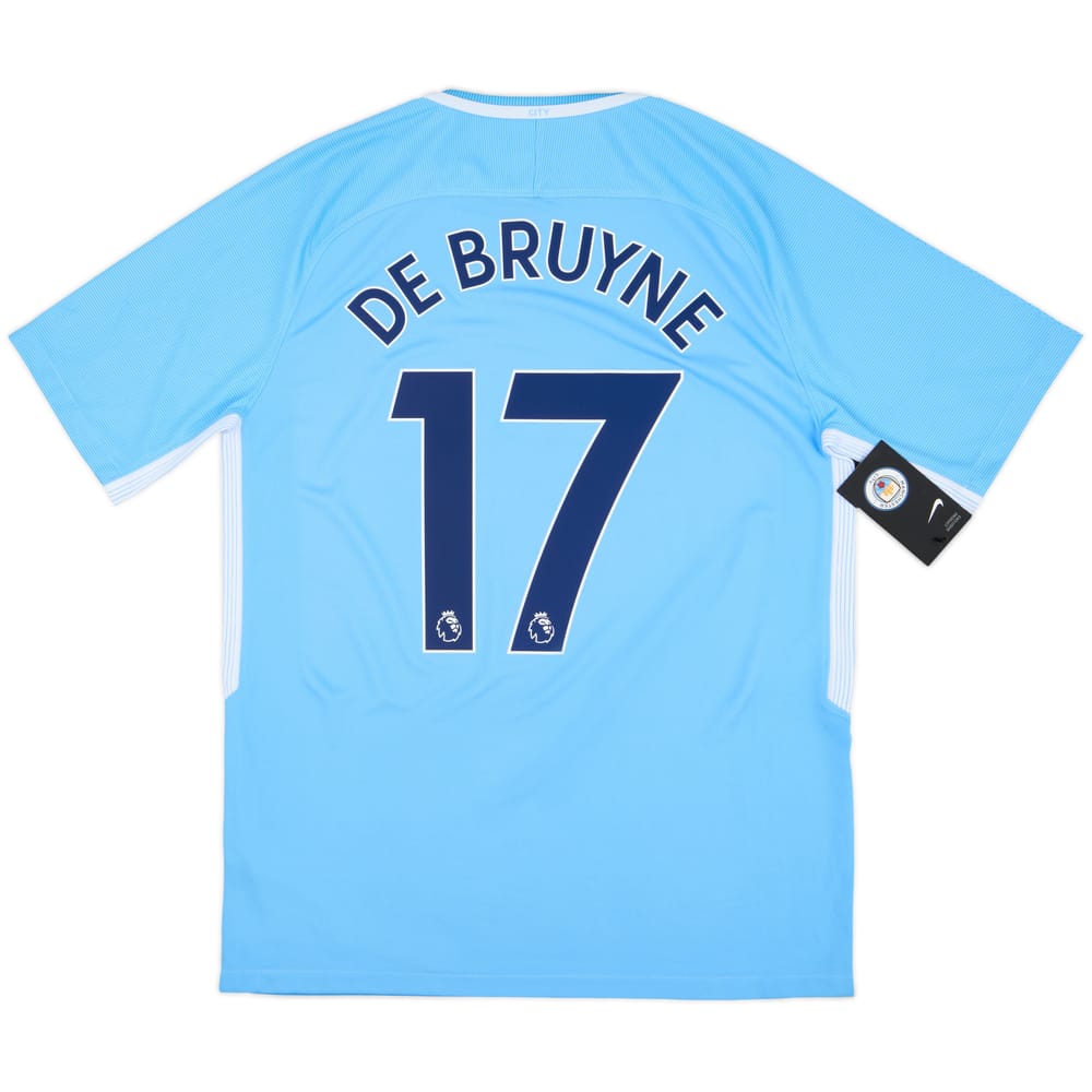 2017-18 Manchester City Home Shirt De Bruyne #17 (M)