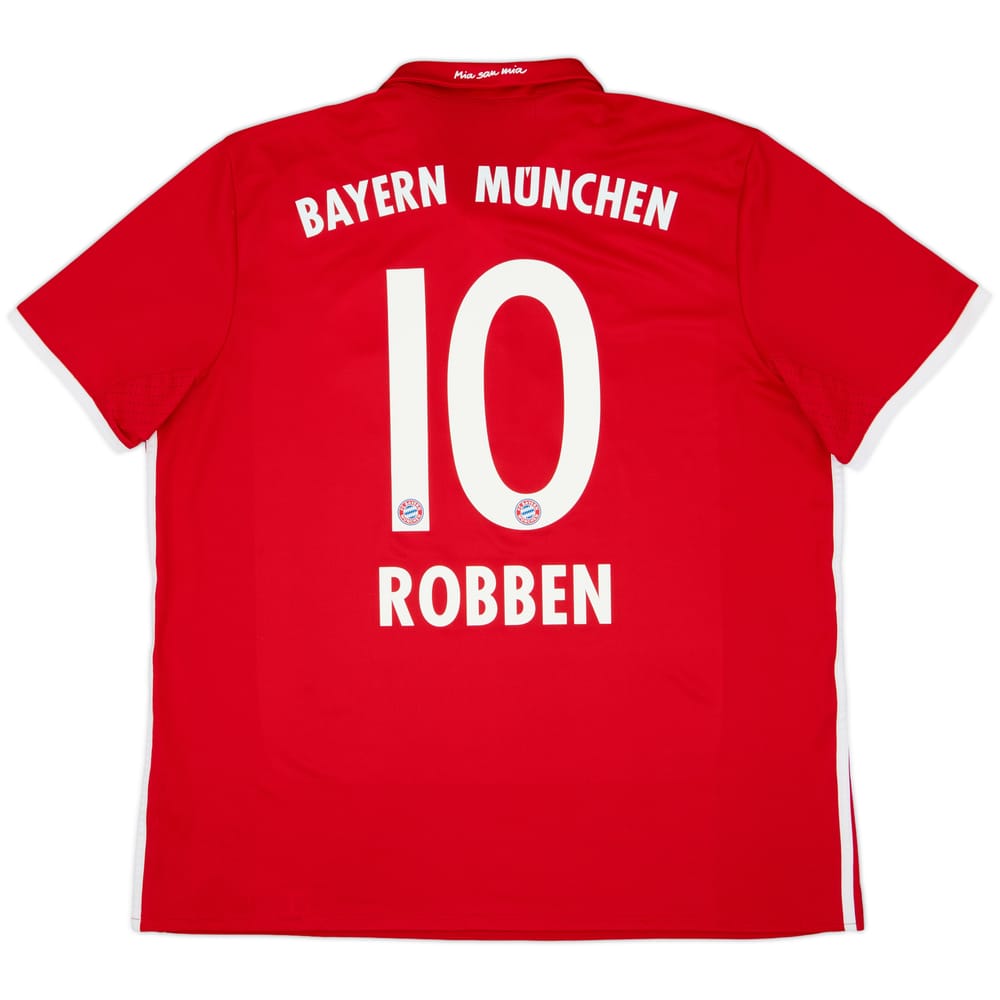 2016-17 Bayern Munich Home Shirt Robben #10 - 7/10 - (XL)