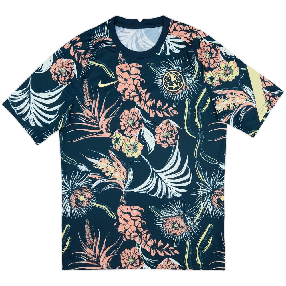 2021-22 Club America Nike Pre-Match Training Shirt - 9/10 - (M)