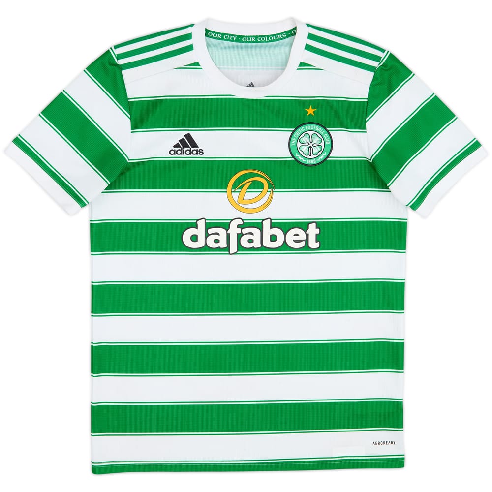 2021-22 Celtic Home Shirt - 5/10 - (M)