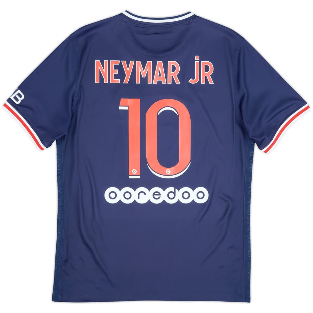 2020-21 Paris Saint-Germain Home Shirt NeymarJr #10 - 9/10 - (M)