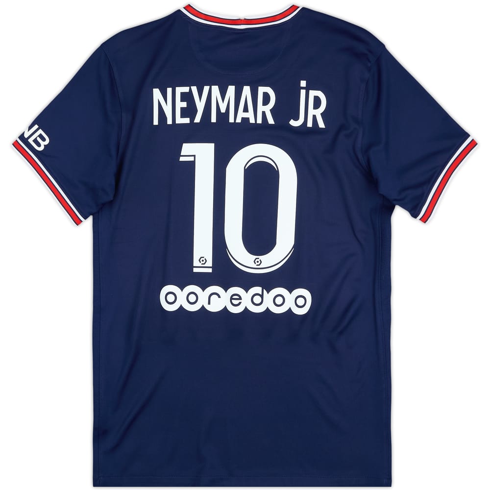 Camiseta de local del Paris Saint-Germain 2021-22 Neymar Jr #10 - 9/10 - (S)