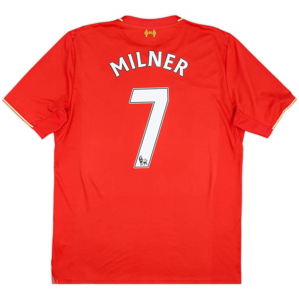 2015-16 Liverpool Home Shirt Milner #7 - 7/10 - (L)