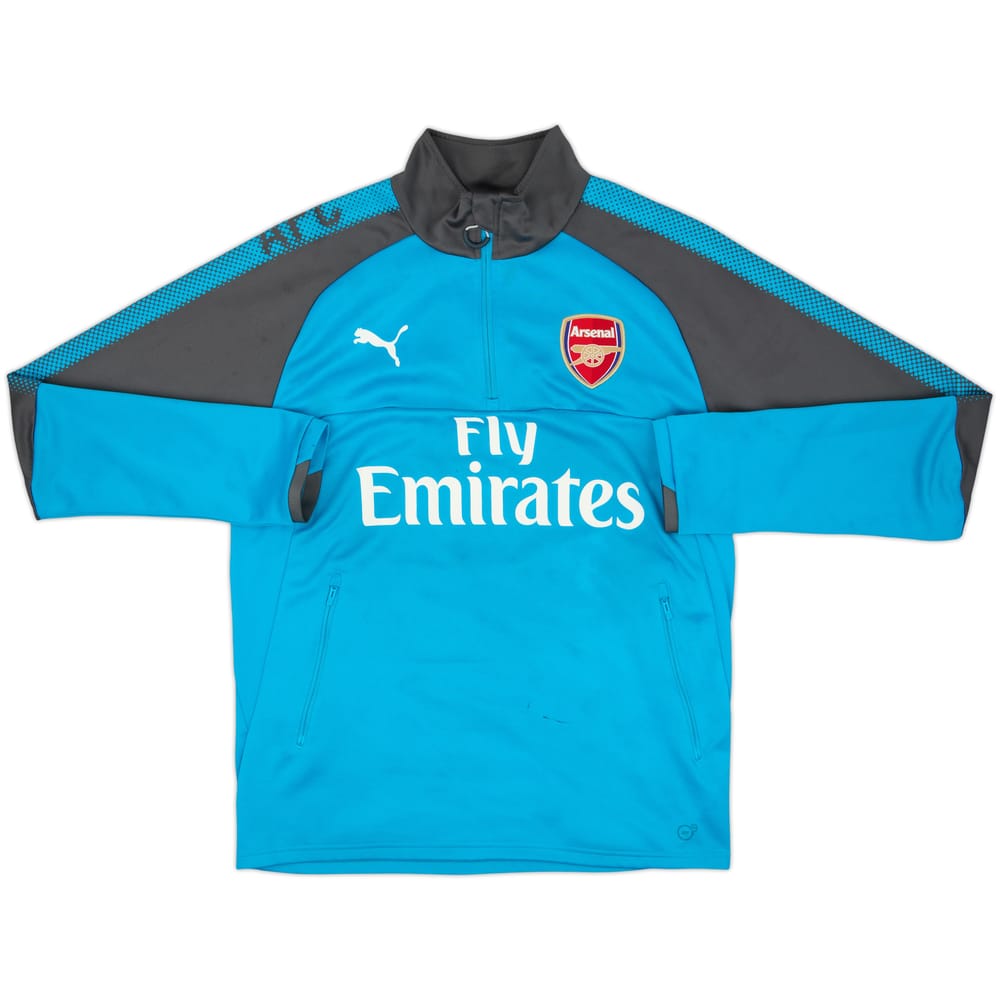 2017-18 Arsenal Puma 1/4 Zip Drill Top - 6/10 - (M)