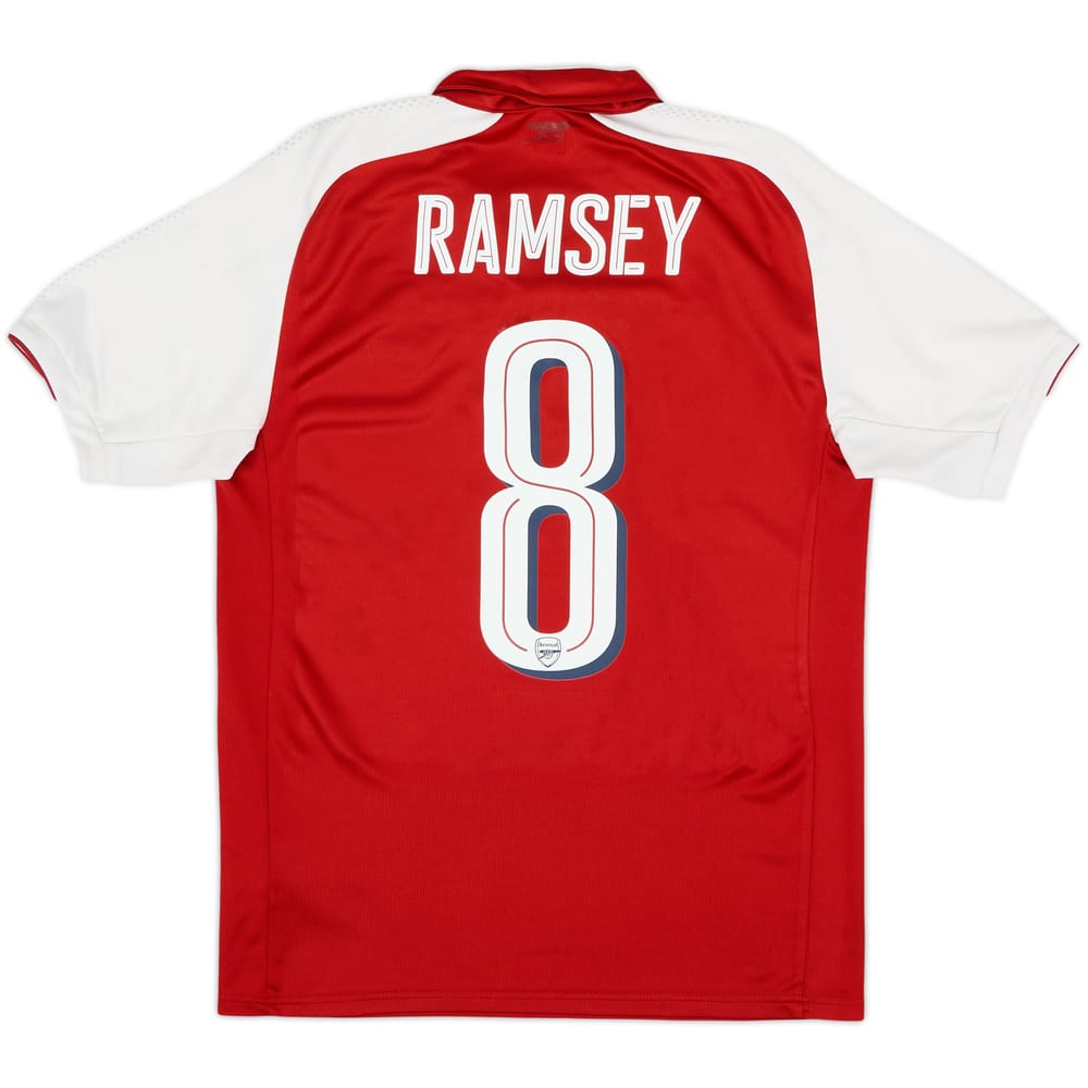 2017-18 Arsenal Home Shirt Ramsey #8 - 6/10 - (S)