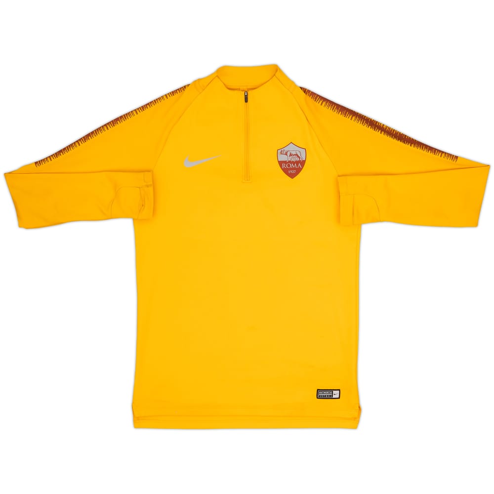 2018-19 Roma Nike 1/4 Zip Drill Top - 7/10 - (S)