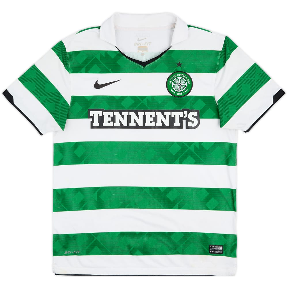2010-12 Celtic Home Shirt - 5/10 - (M)