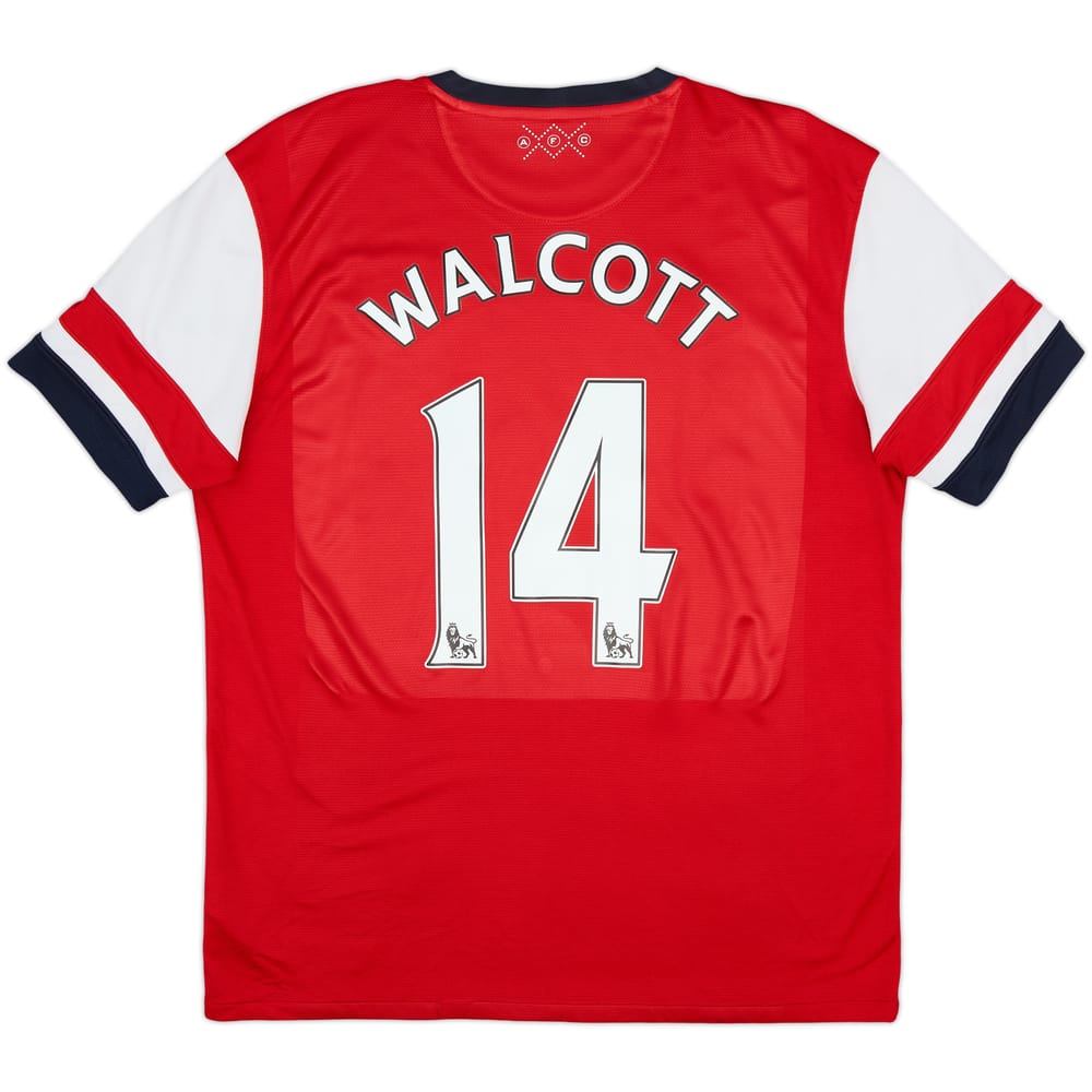 Camiseta de local del Arsenal 2012-14 Walcott #14 - 7/10 - (L)