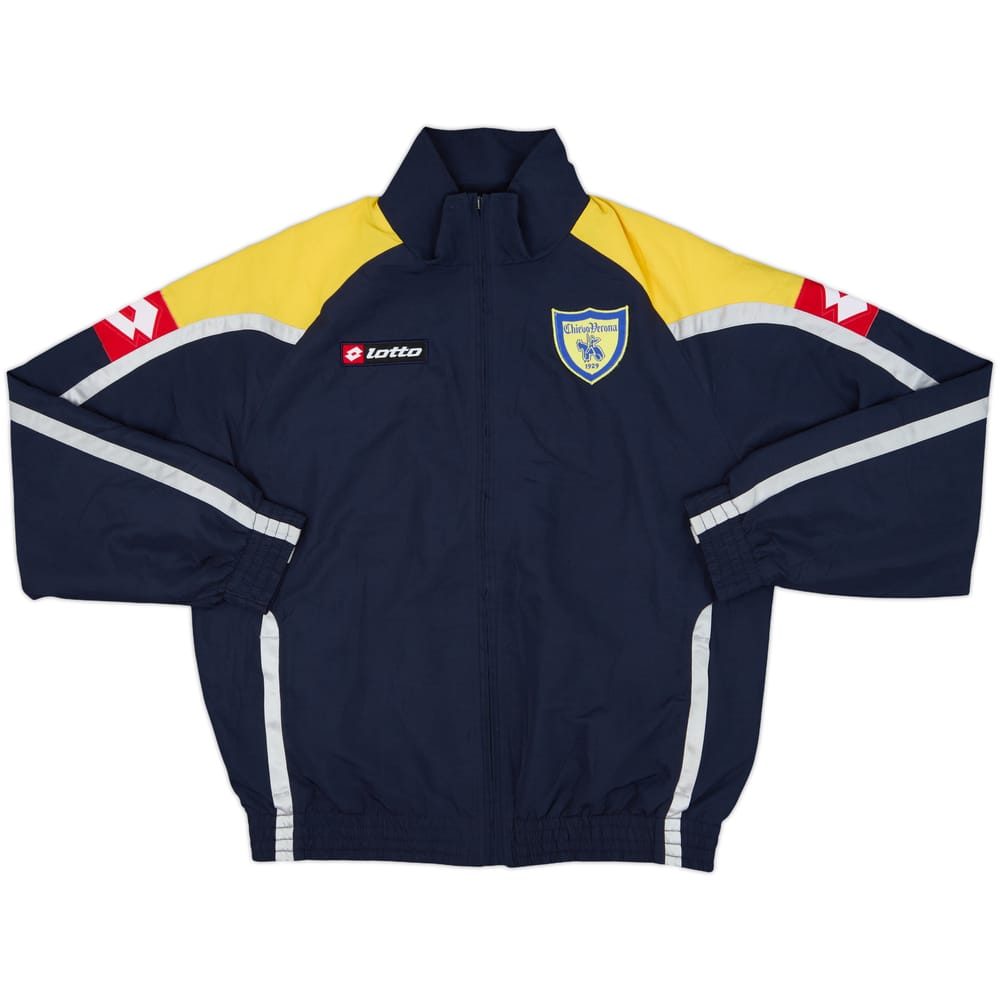 2004-05 Chievo Verona Lotto Hooded Rain Jacket - 8/10 - (L)