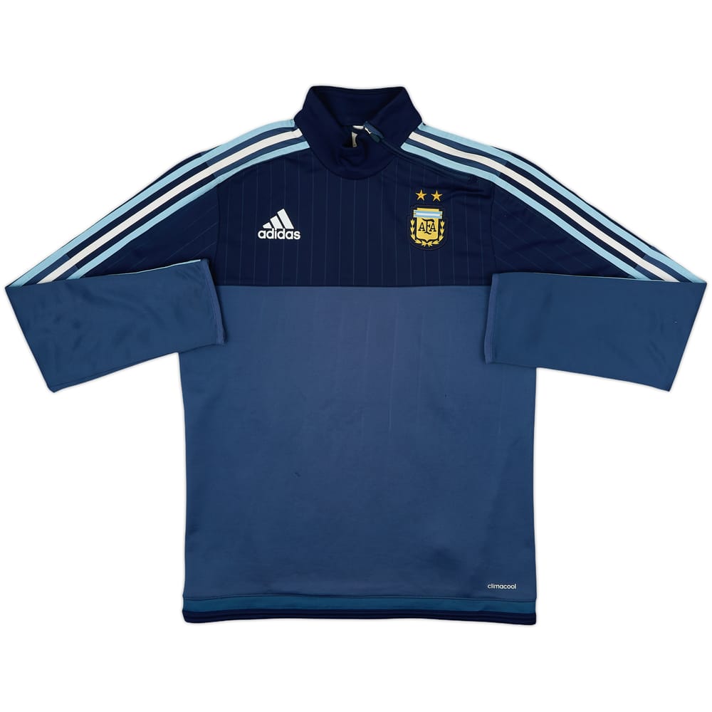 2014-15 Argentina adidas 1/4 Zip Training Top - 6/10 - (S)