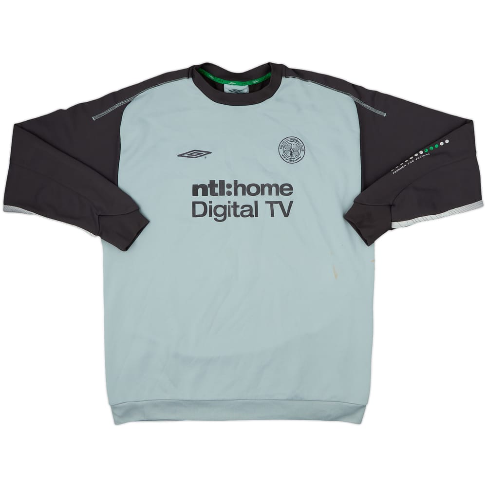 2002-03 Celtic Umbro Sweat Top - 7/10 - (XL)