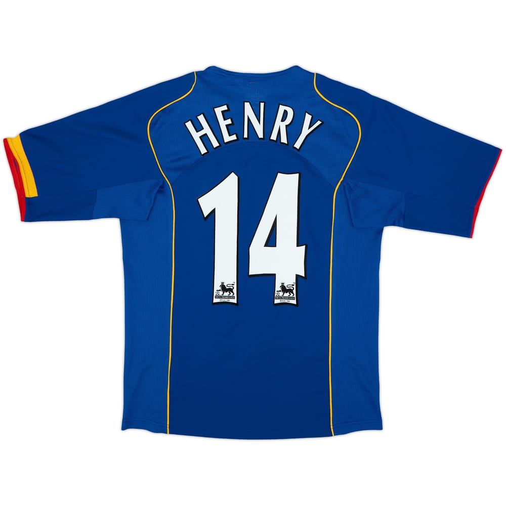 2004-06 Arsenal Camiseta Visitante Henry #14 - 9/10 - (S)