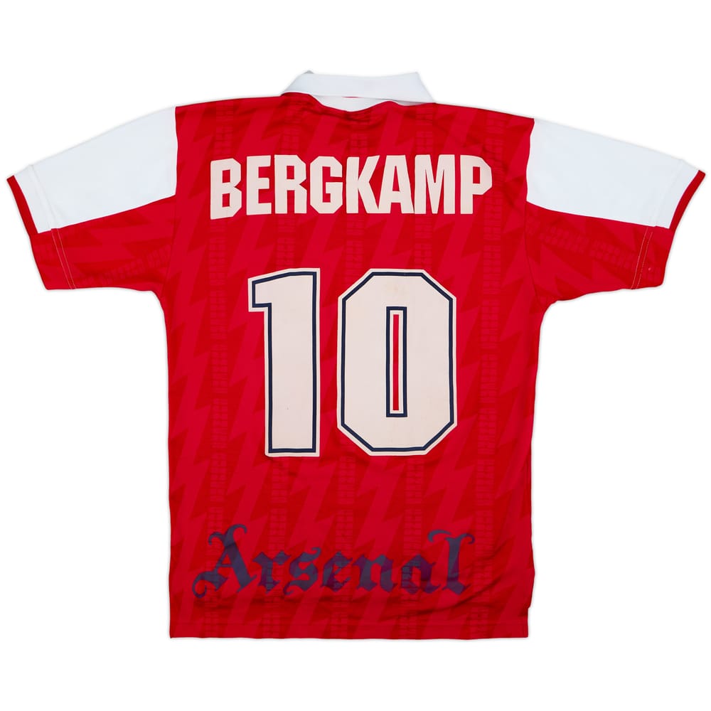 1994-96 Arsenal Home Shirt Bergkamp #10 - 5/10 - (S)