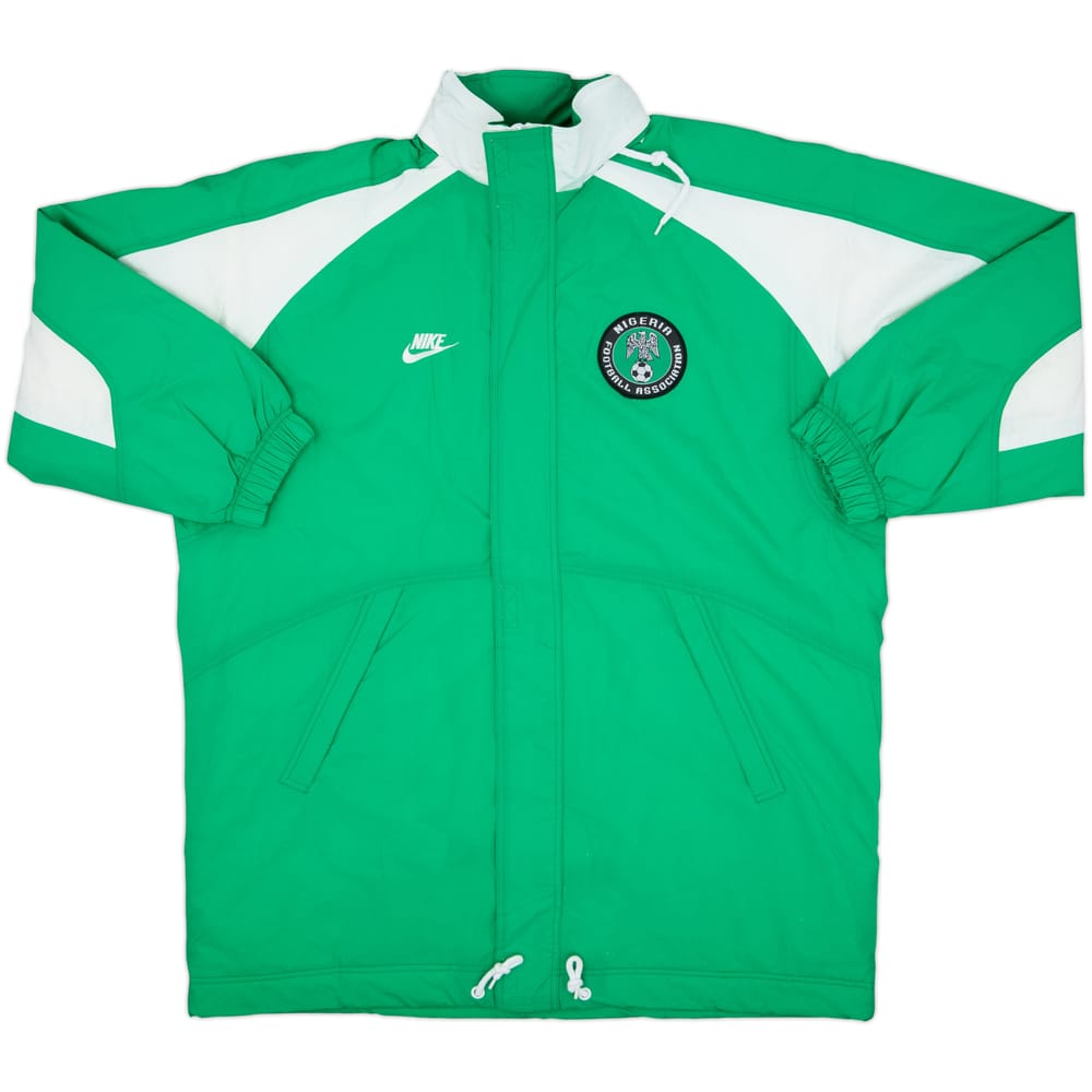 1996-98 Nigeria Nike Padded Bench Coat - 8/10 - (XL)