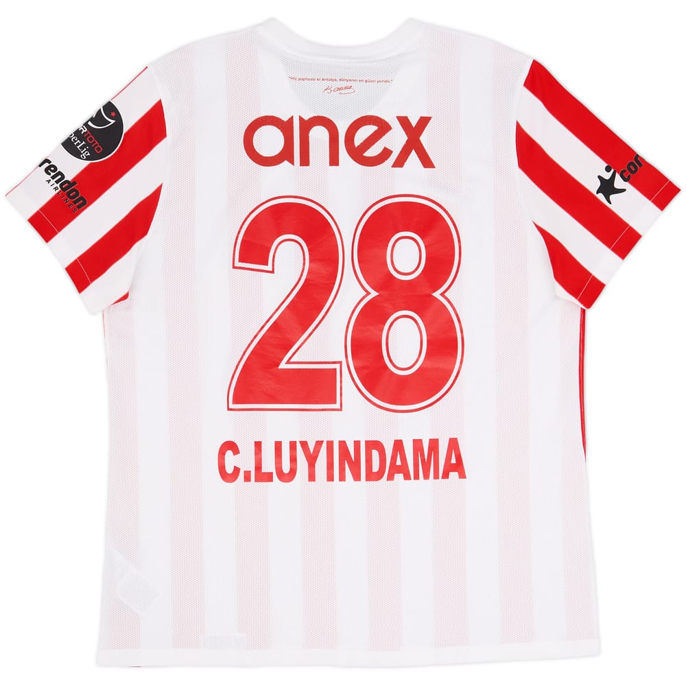 Camiseta de local del Antalyaspor 2022-24 C. Luyindama #28 - 7/10 - (XL)