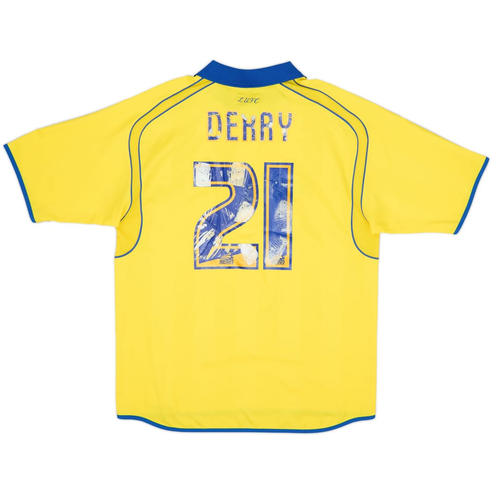 2006-07 Leeds United Away Shirt Derry #21 - 4/10 - (L)