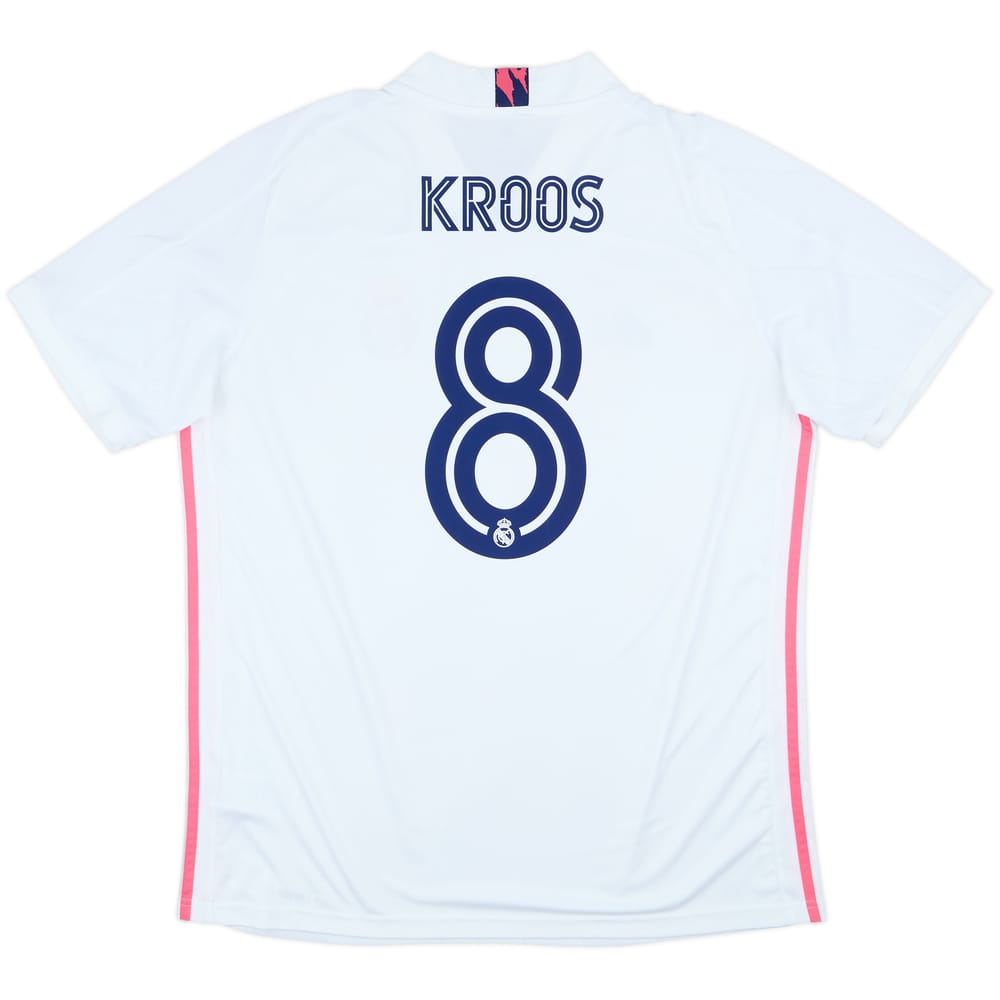 2020-21 Real Madrid Home Shirt Kroos #8 - 10/10 - (XL)