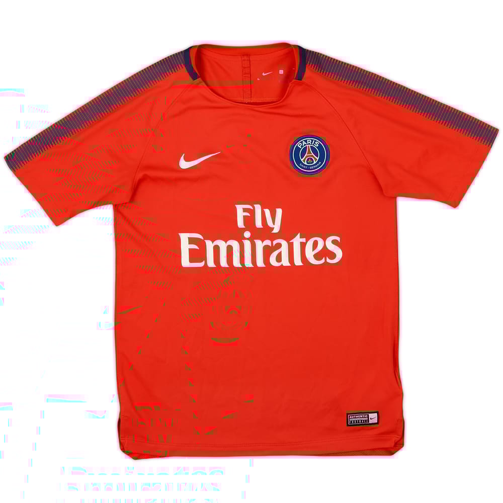 Camiseta Nike de entrenamiento del Paris Saint-Germain 2017-18 - 9/10 - (Niños L)
