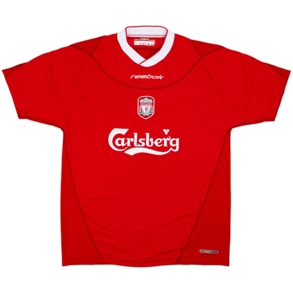2002-04 Liverpool Home Shirt Omar #10 - 6/10 - (M)