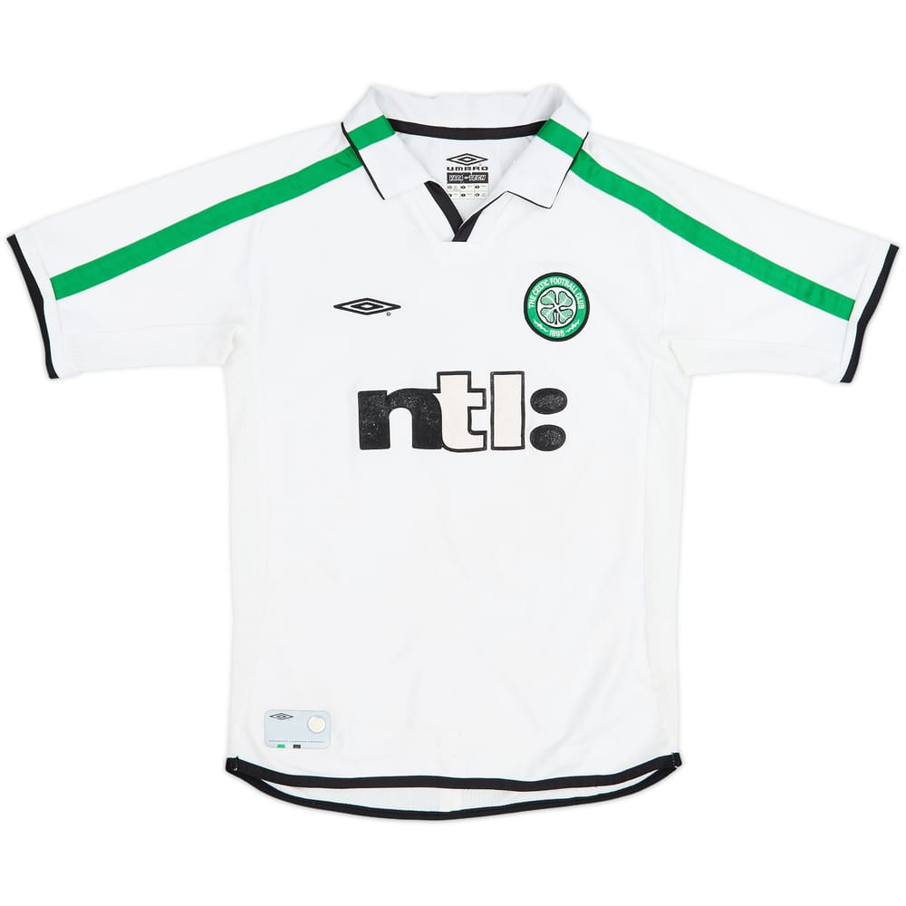 2001-02 Celtic Away Shirt - 7/10 - (M.Boys)