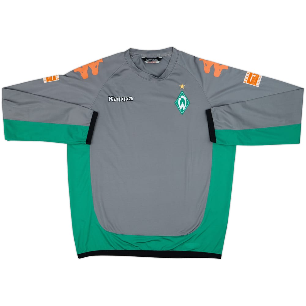 Camiseta Kappa de entrenamiento del Werder Bremen 2006-07 - 10/10 - (XL)