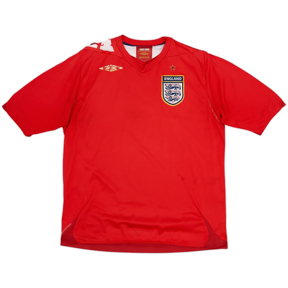 2006-08 England Away Shirt - 4/10 - (L)