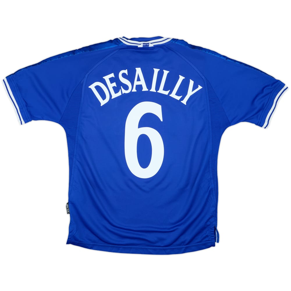 1999-01 Chelsea Home Shirt Desailly #6 - 8/10 - (M)