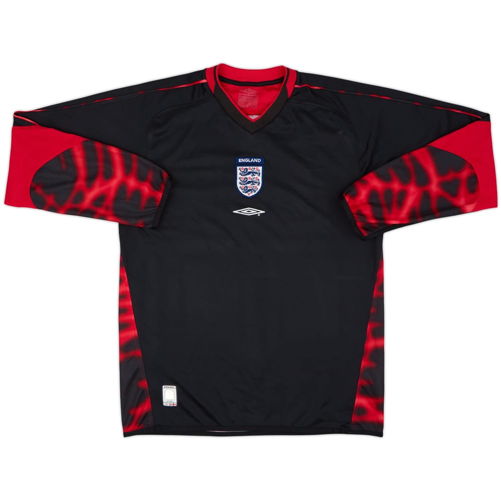 2004-06 England GK Shirt - 8/10 - (M)