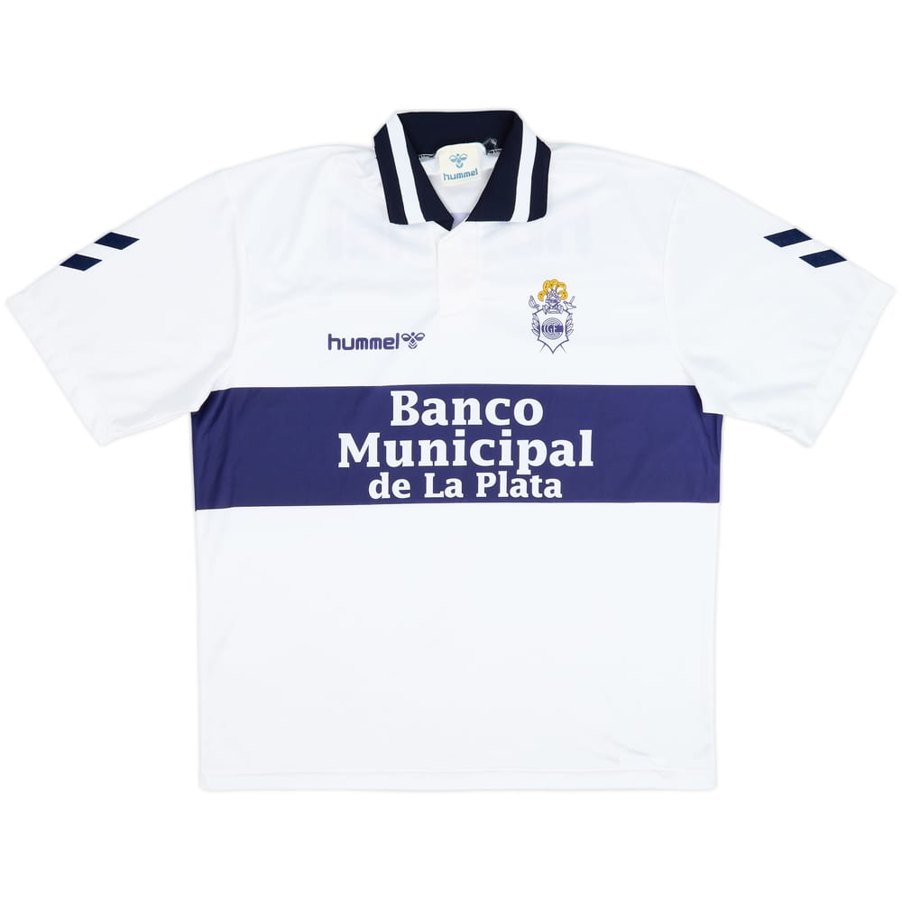 1993-95 Gimnasia y Esgrima La Plata Home Shirt - 10/10 - (L)