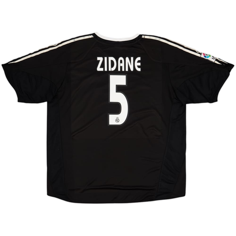 2004-05 Real Madrid Away Shirt Zidane #5 - 5/10 - (XL)