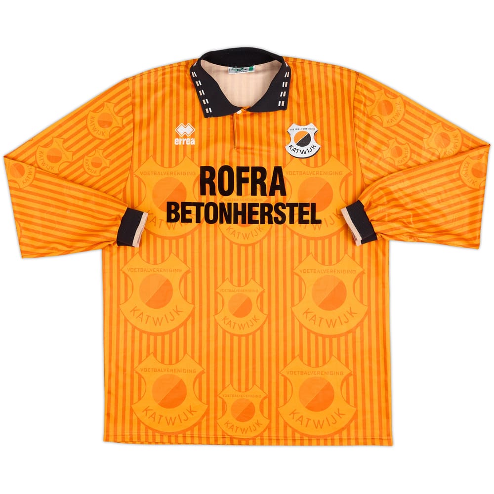 1998-00 VV Katwijk Match Issue Home L/S Shirt #11