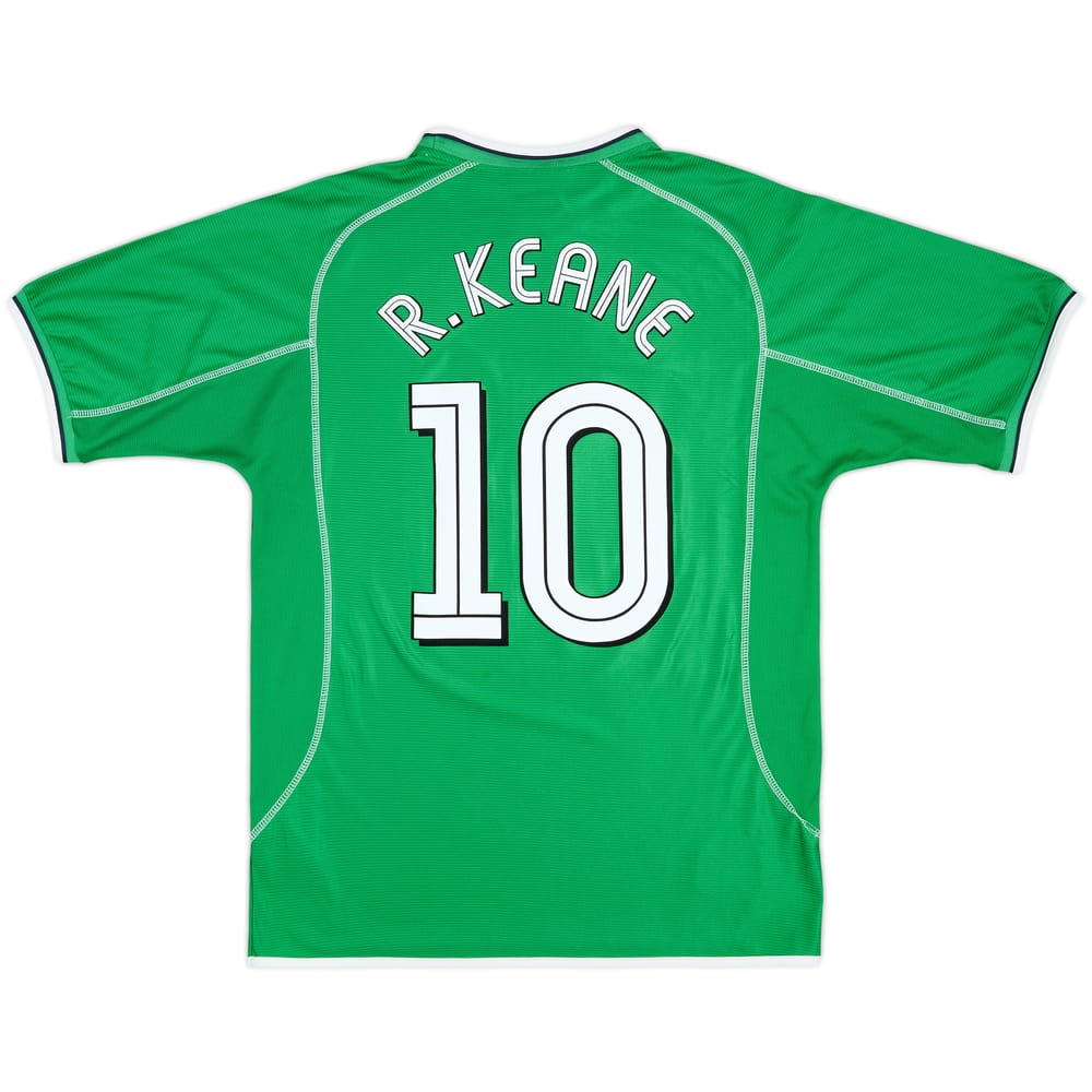 Camiseta de local de Irlanda 2002-03 R.Keane #10 - 8/10 - (L)