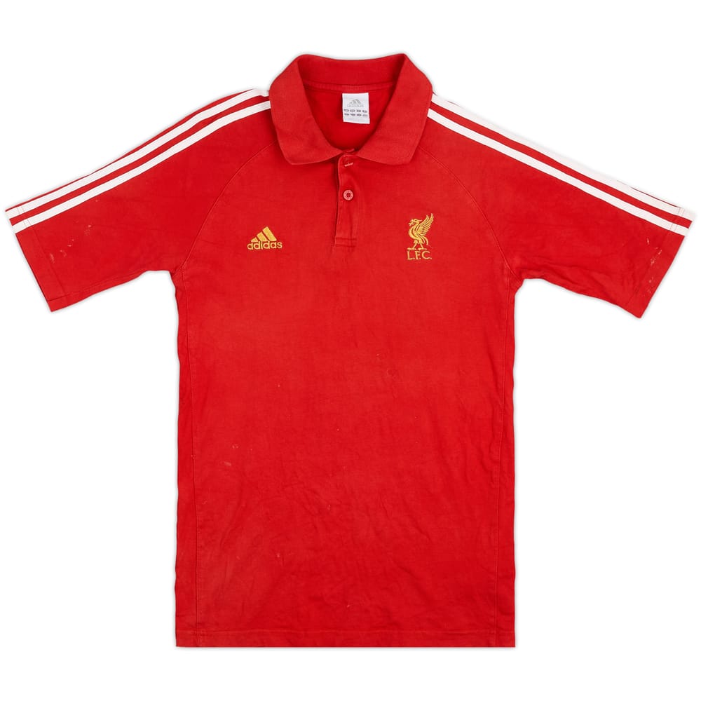 2007-08 Liverpool adidas Polo Shirt - 6/10 - (M)