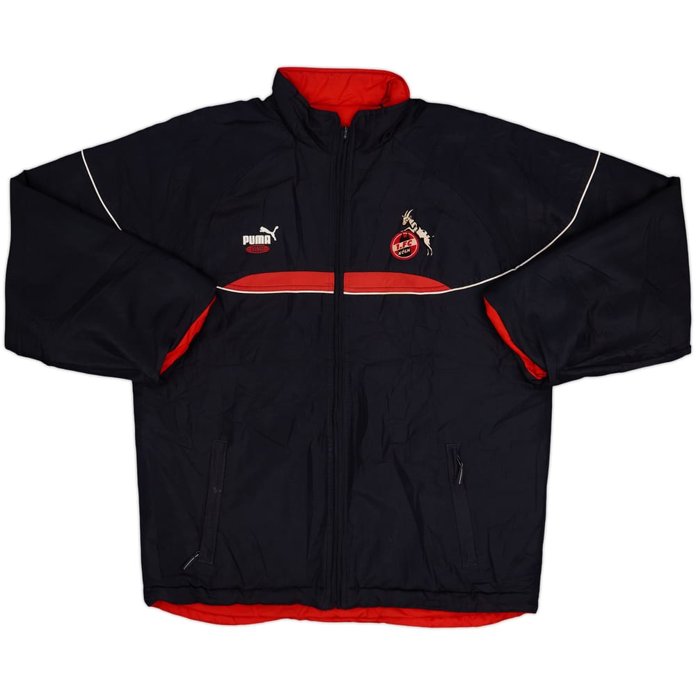 1998-99 Koln Puma Reversible Padded Bench Coat - 7/10 - (XL)