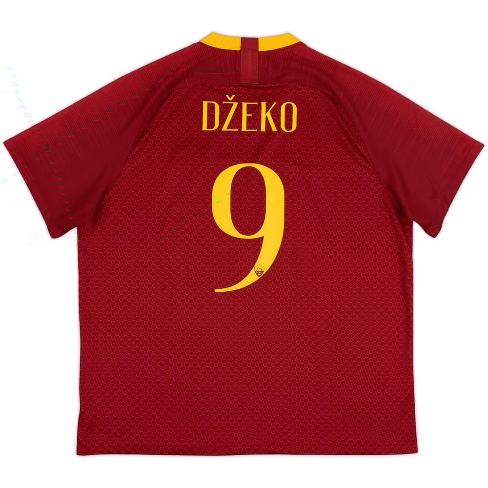 Camiseta de local de Roma 2018-19 Dzeko #9 - 8/10 - (XXL)