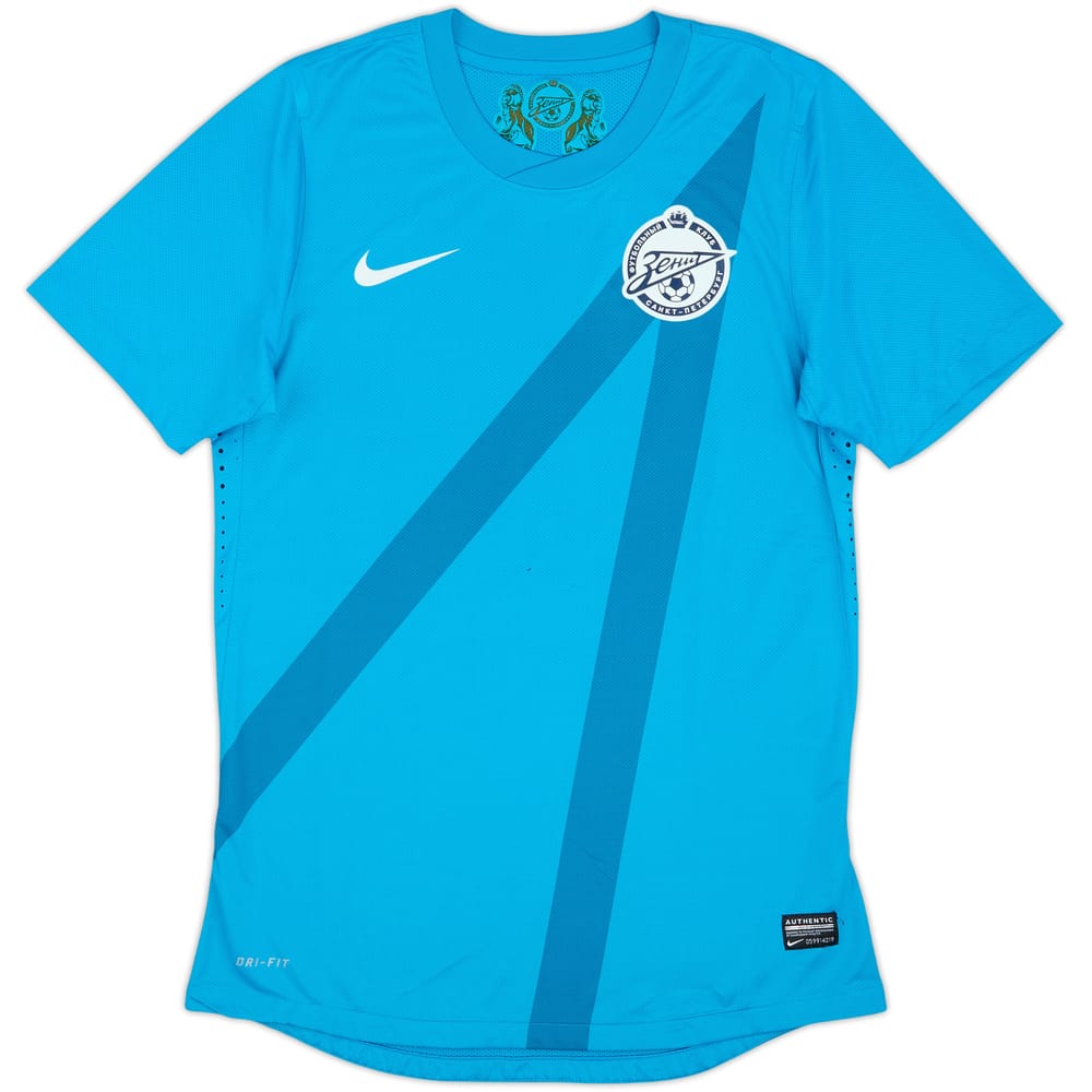 Camiseta de local versión jugador del Zenit St. Petersburg 2012-13 - 6/10 - (M)