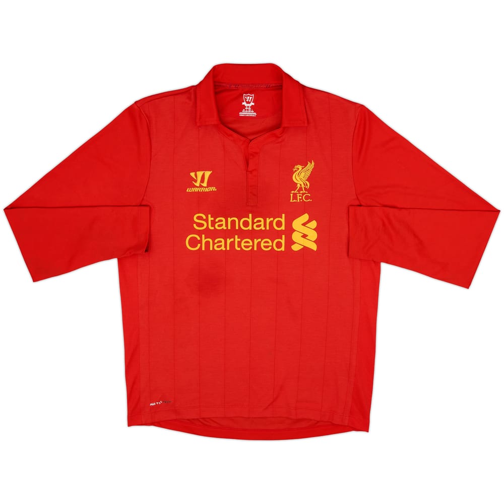 2012-13 Liverpool Home L/S Shirt #14 - 7/10 - (M)