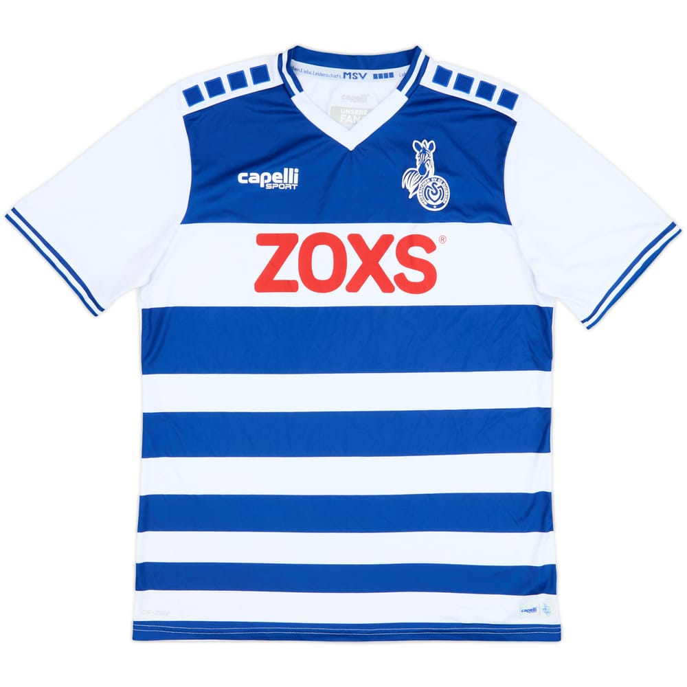 2021-22 MSV Duisburg Home Shirt - 9/10 - (L)